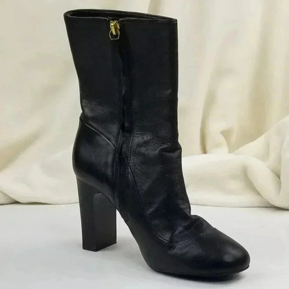 Zara Basic Collection Mid Calf Boots 40 (US 9-9.5) - Picture 2 of 12